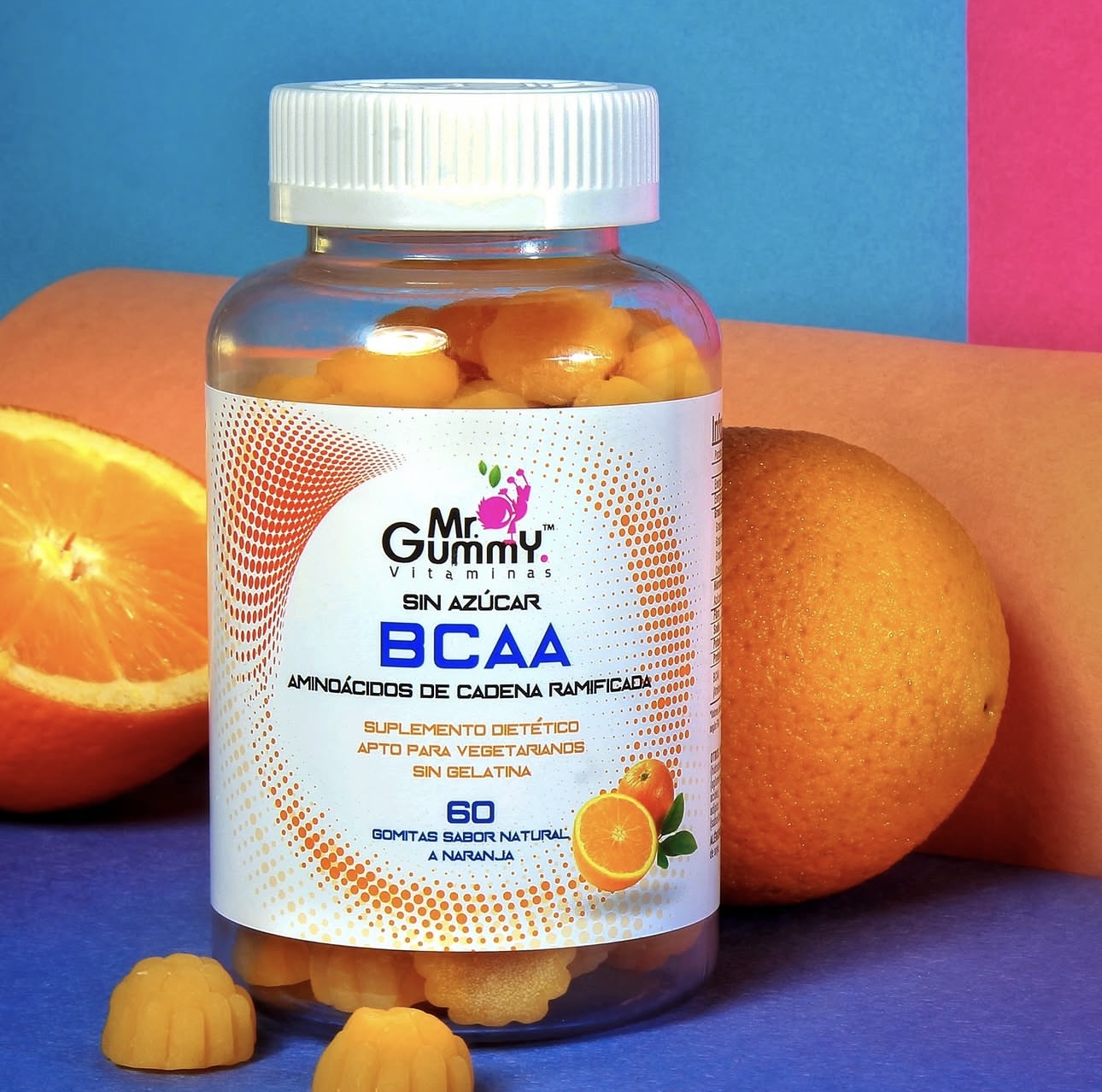 Mr Gummy BCAA fotografia producto Yoman RD