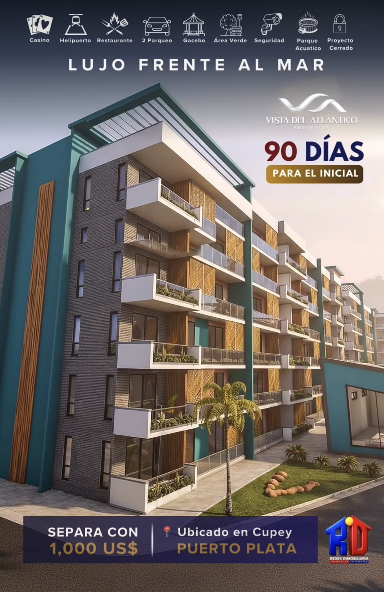 Vista del Atlantico inmobiliaria ads Yoman Publicidad RD
